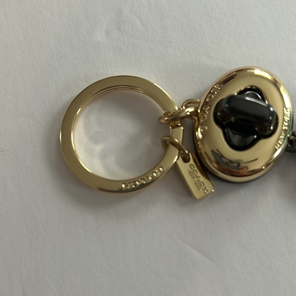 NWOT COACH Black and Gold Dual Keychain Fob
Purse Charm - Picture 4 of 6